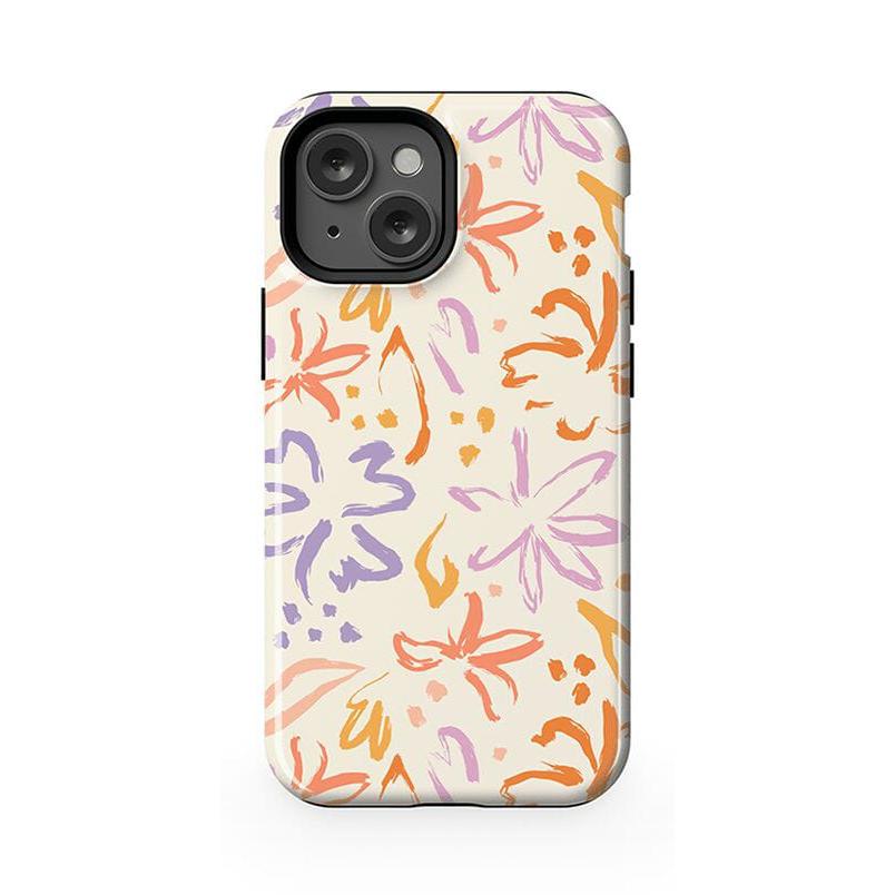 Hibiscus Blooms | Hawaiian Floral Case iPhone Case get.casely Essential + MagSafe® iPhone 13 Mini