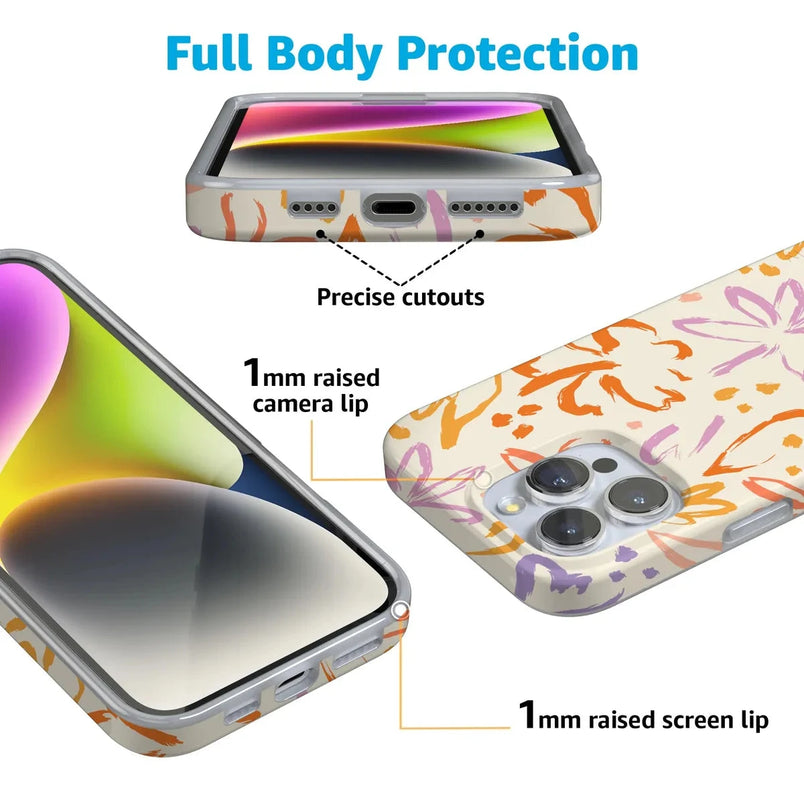 Hibiscus Blooms | Hawaiian Floral Case iPhone Case get.casely 