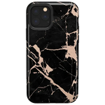 Hidden Gem | Rose Gold and Black Marble Case iPhone Case get.casely Bold iPhone 11 Pro 