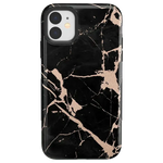 Hidden Gem | Rose Gold and Black Marble Case iPhone Case get.casely Bold iPhone 11 