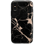Hidden Gem | Rose Gold and Black Marble Case iPhone Case get.casely Bold iPhone XS Max 