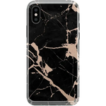 Hidden Gem | Rose Gold and Black Marble Case iPhone Case get.casely Classic iPhone X / XS 