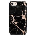 Hidden Gem | Rose Gold and Black Marble Case iPhone Case get.casely 