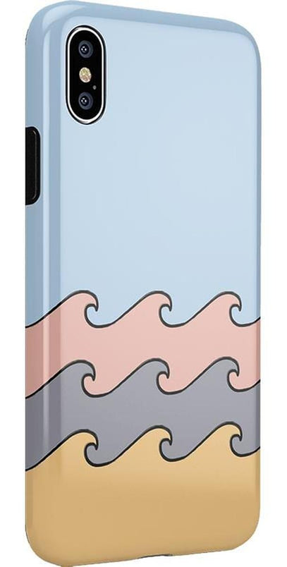 High Tide | Layered Ocean Waves Case iPhone Case get.casely 