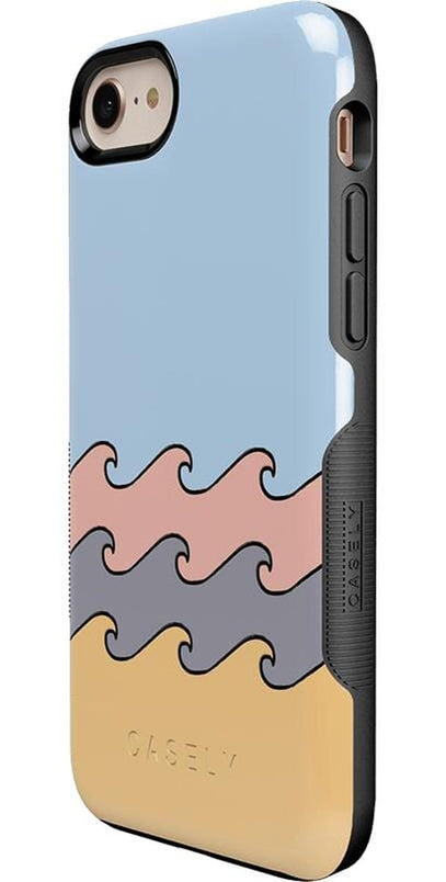 High Tide | Layered Ocean Waves Case iPhone Case get.casely 