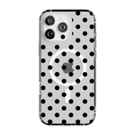 Spotted in SoHo | Black Polka Dot Case - iPhone 16 Pro