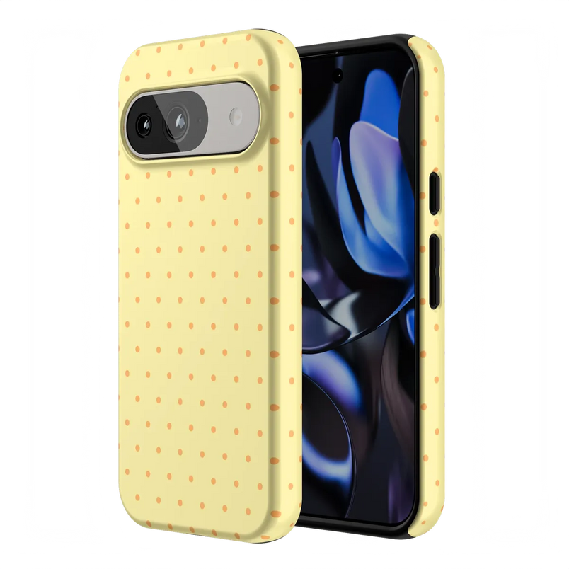 On the Dot | Yellow Polka Dot Case