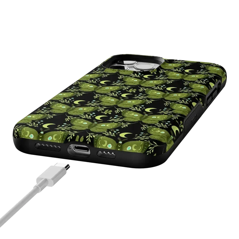 Mystic Moths | Green Twilight Case