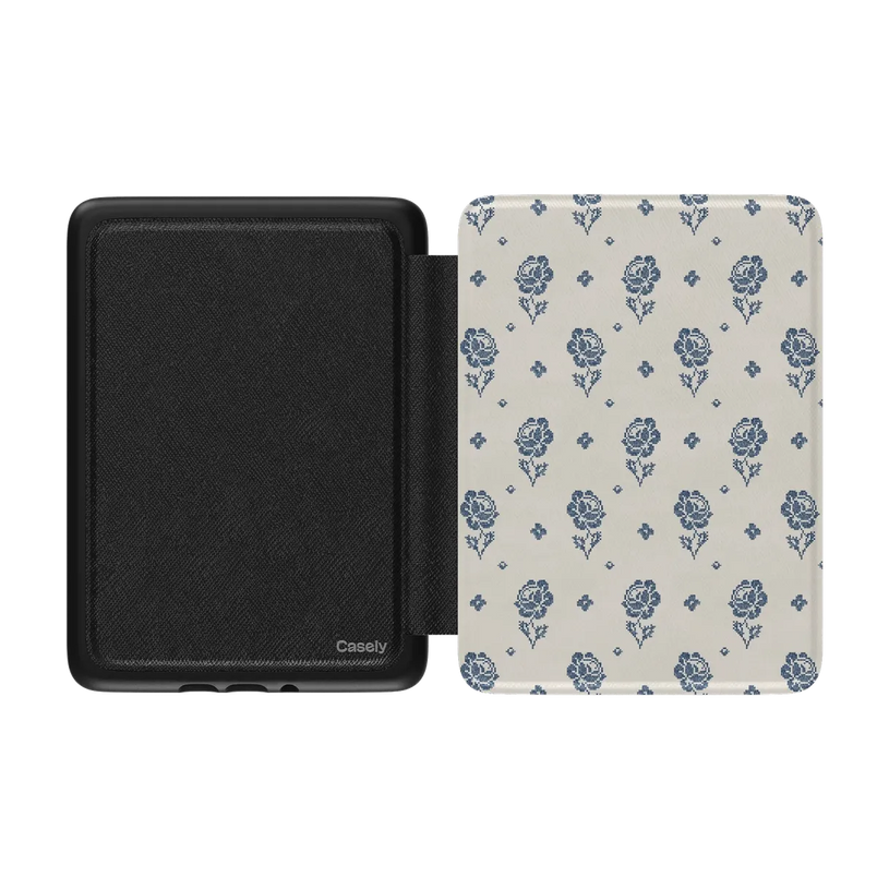 Seaside Stitch | Vintage Roses Kindle Case