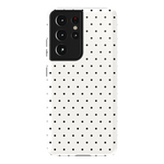 On the Dot | White Polka Dot Case