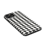 Salem's Hex | Black & White Checkered Case