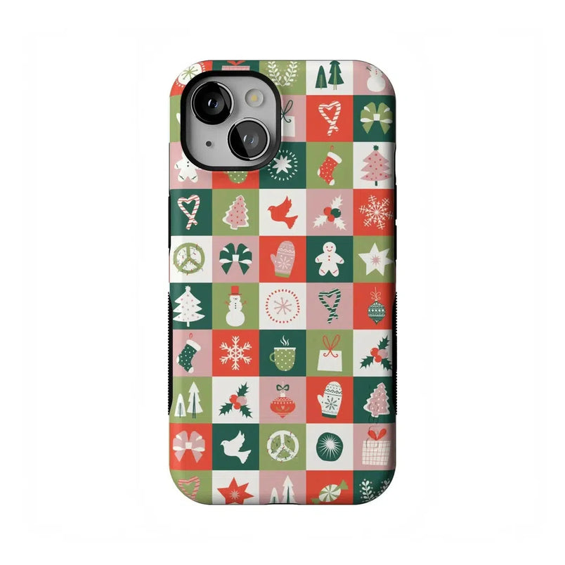 Holiday Square | Countdown to Christmas Case Phone Case Casetry Bold Flex + MagSafe® iPhone 13