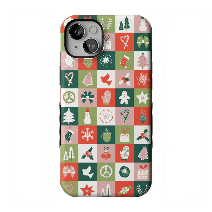 Holiday Square | Countdown to Christmas Case Phone Case Casetry Bold Flex + MagSafe® iPhone 14 Plus