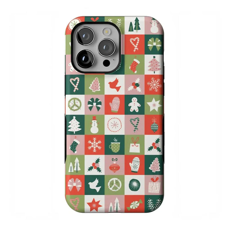 Holiday Square | Countdown to Christmas Case Phone Case Casetry Bold Flex + MagSafe® iPhone 14 Pro Max