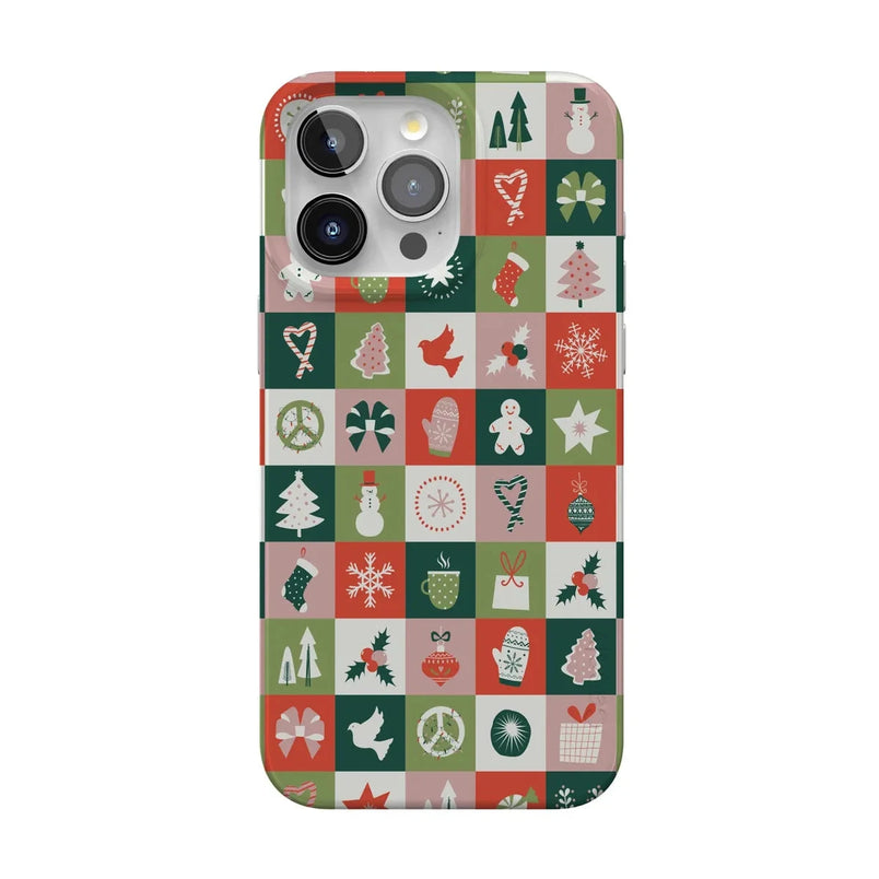 Holiday Square | Countdown to Christmas Case Phone Case Casetry Classic + MagSafe® iPhone 15 Pro Max 