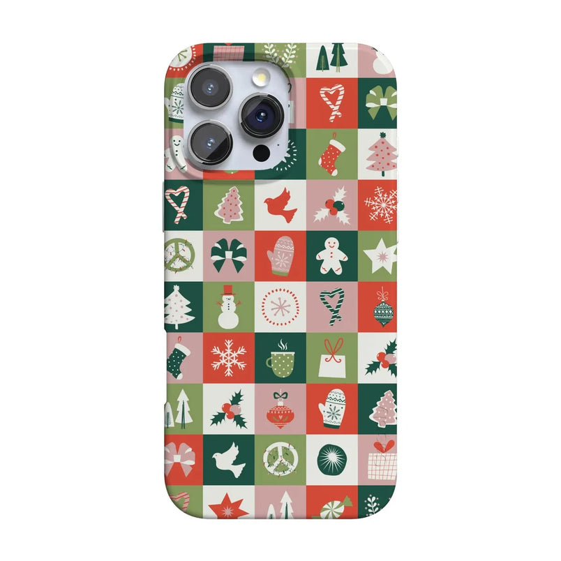 Holiday Square | Countdown to Christmas Case Phone Case Casetry Classic + MagSafe® iPhone 16 Pro Max 