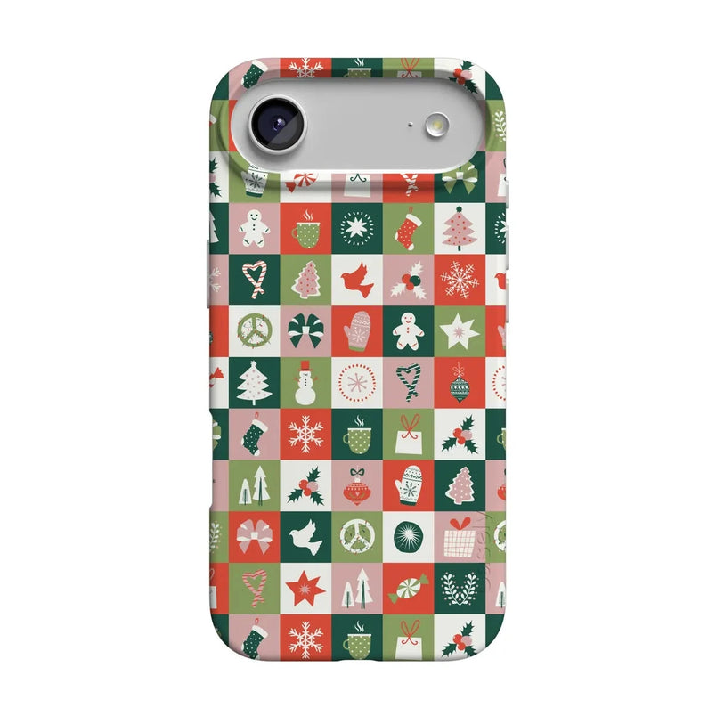 Holiday Square | Countdown to Christmas Case Phone Case Casetry Classic + MagSafe® iPhone 17 Air 