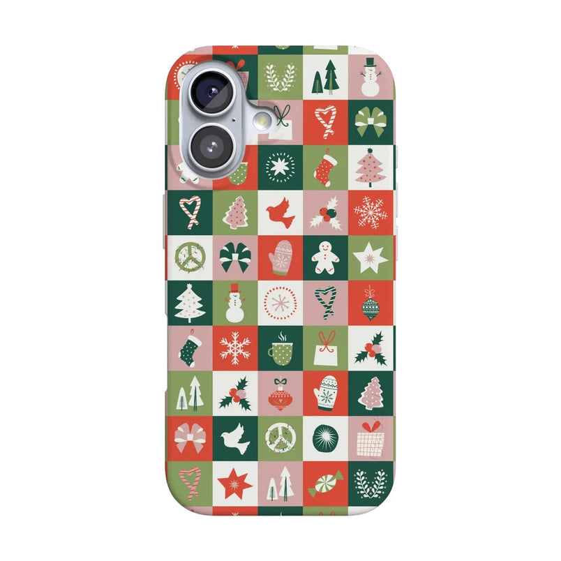 Holiday Square | Countdown to Christmas Case Phone Case Casetry Classic + MagSafe® iPhone 17 