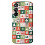 Holiday Square | Countdown to Christmas Case Phone Case Casetry Essential + MagSafe® Galaxy S25 Plus