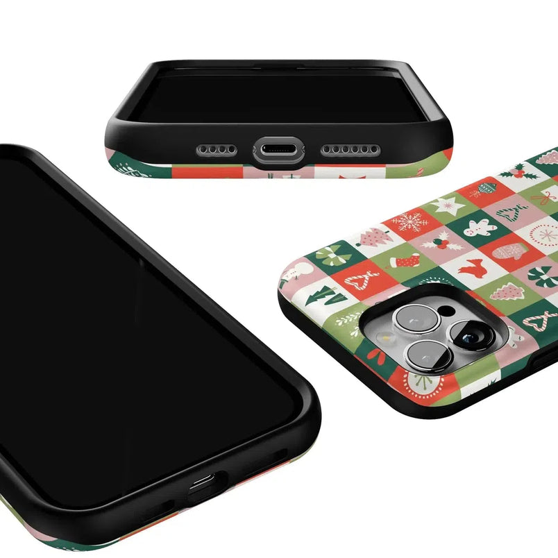 Holiday Square | Countdown to Christmas Case Phone Case Casetry 