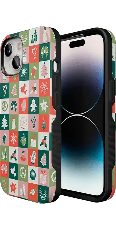 Holiday Square | Countdown to Christmas Case Phone Case Casetry 