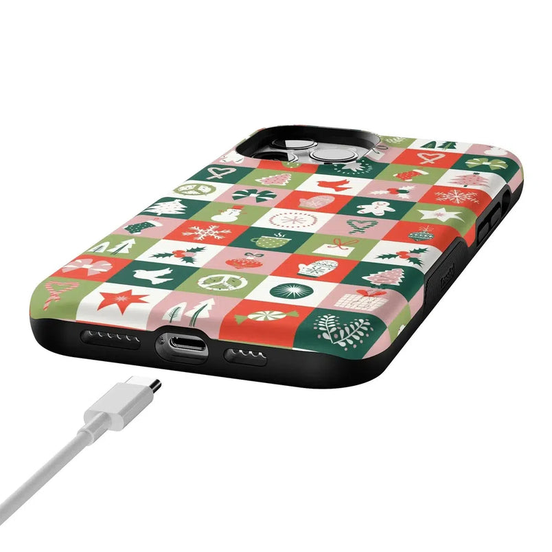 Holiday Square | Countdown to Christmas Case Phone Case Casetry 