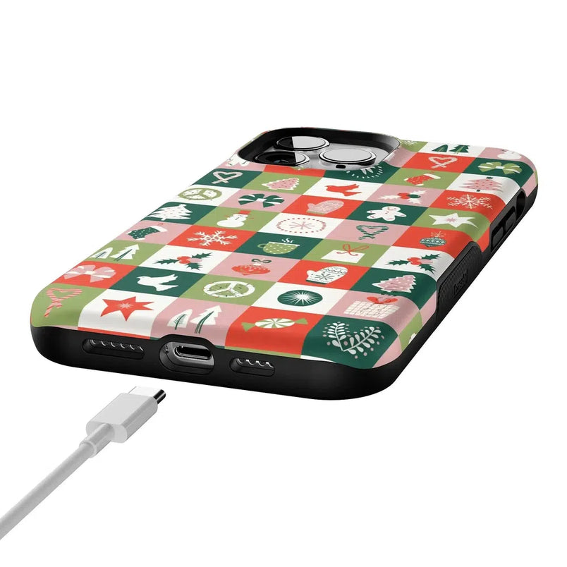 Holiday Square | Countdown to Christmas Case Phone Case Casetry 