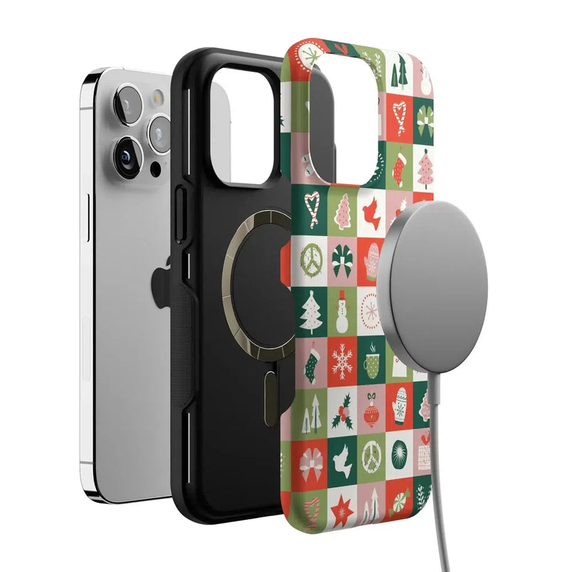 Holiday Square | Countdown to Christmas Case Phone Case Casetry 