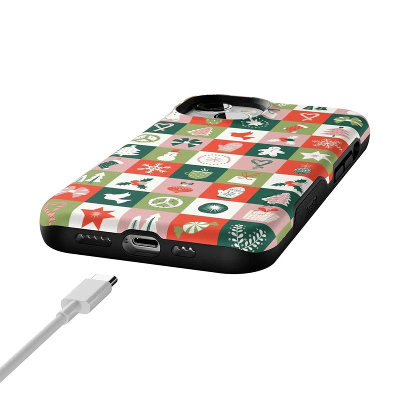 Holiday Square | Countdown to Christmas Case Phone Case Casetry 