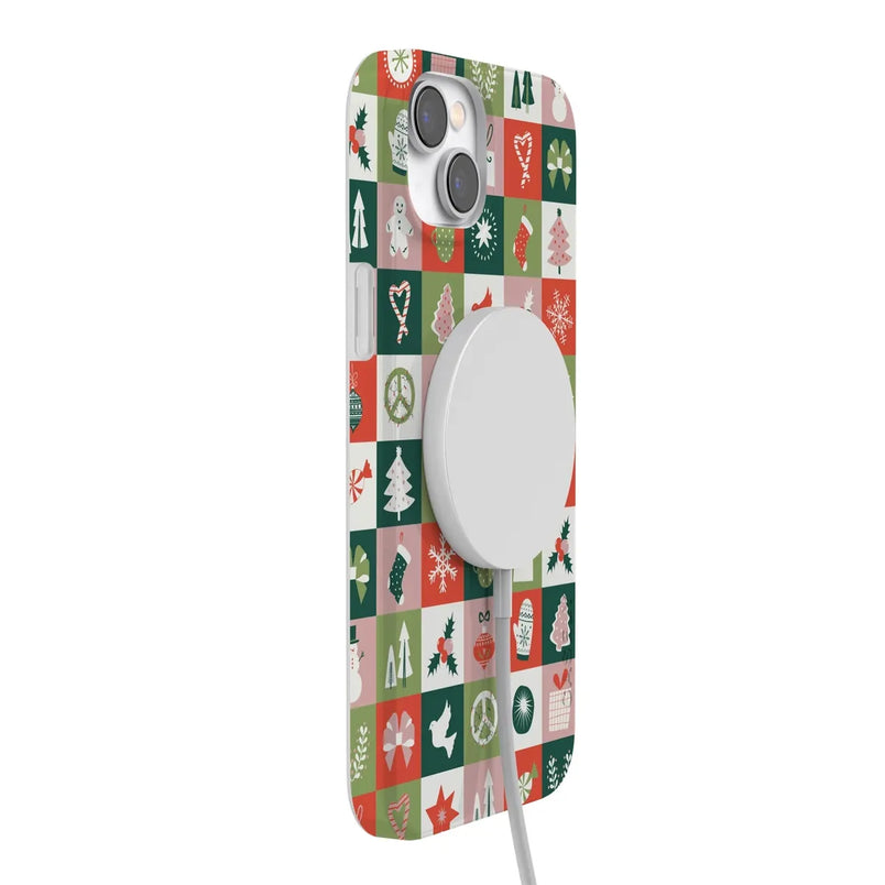 Holiday Square | Countdown to Christmas Case Phone Case Casetry 
