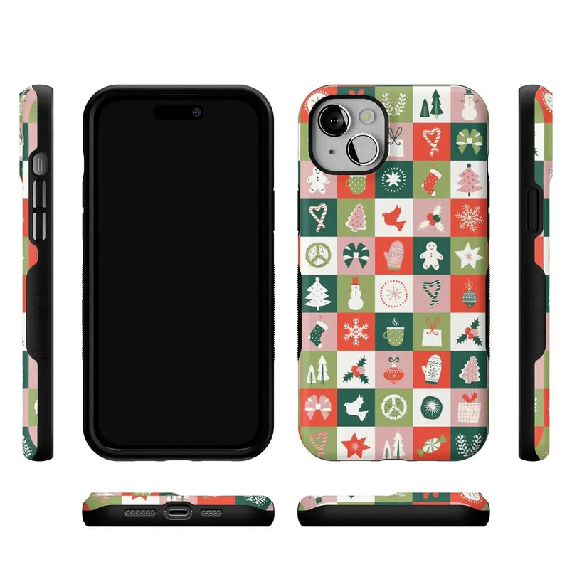 Holiday Square | Countdown to Christmas Case Phone Case Casetry 