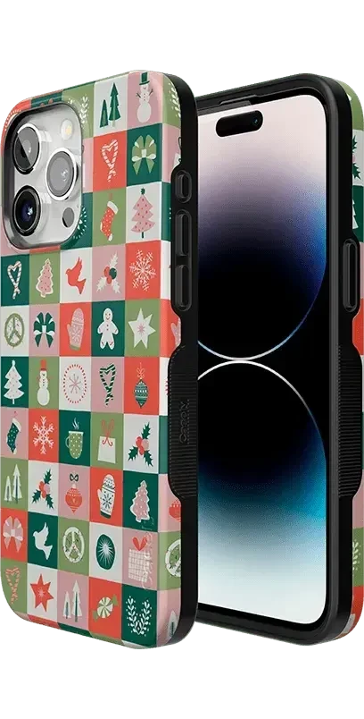 Holiday Square | Countdown to Christmas Case Phone Case Casetry 