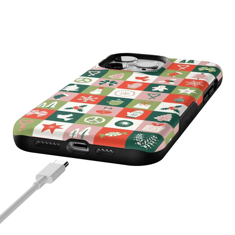 Holiday Square | Countdown to Christmas Case Phone Case Casetry 