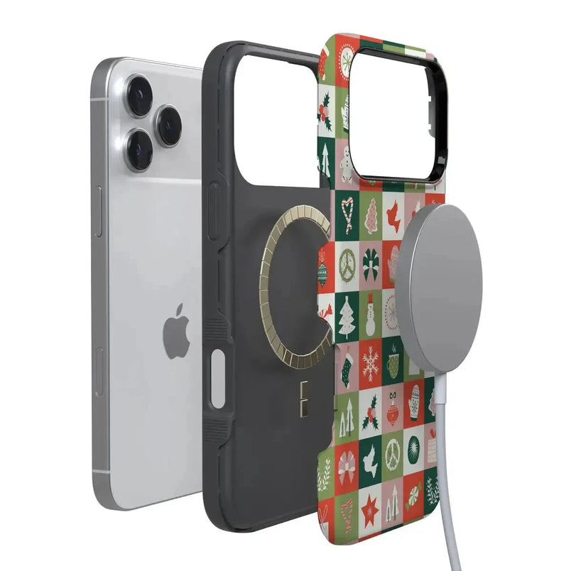 Holiday Square | Countdown to Christmas Case Phone Case Casetry 