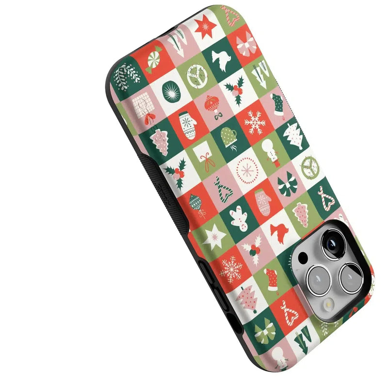 Holiday Square | Countdown to Christmas Case Phone Case Casetry 