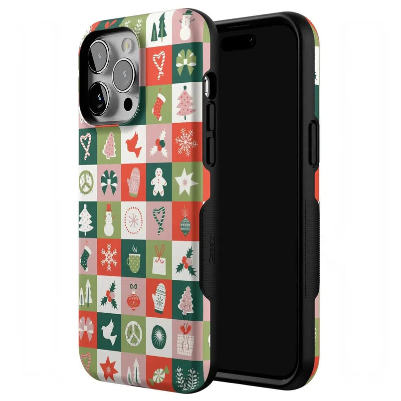 Holiday Square | Countdown to Christmas Case Phone Case Casetry 