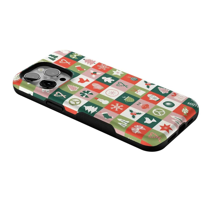 Holiday Square | Countdown to Christmas Case Phone Case Casetry 