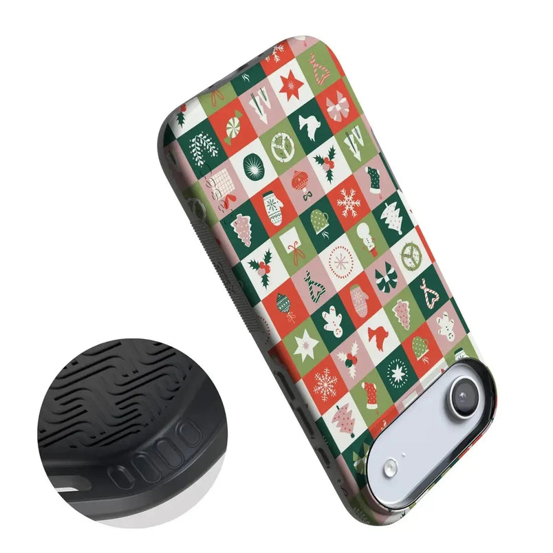 Holiday Square | Countdown to Christmas Case Phone Case Casetry 