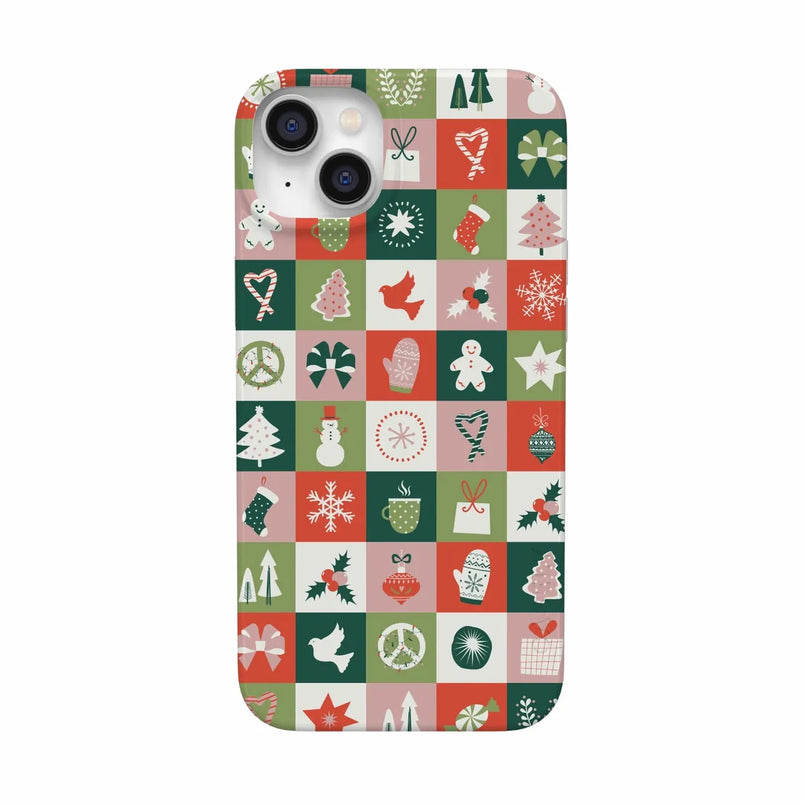 Holiday Square | Countdown to Christmas Case Phone Case Casetry 