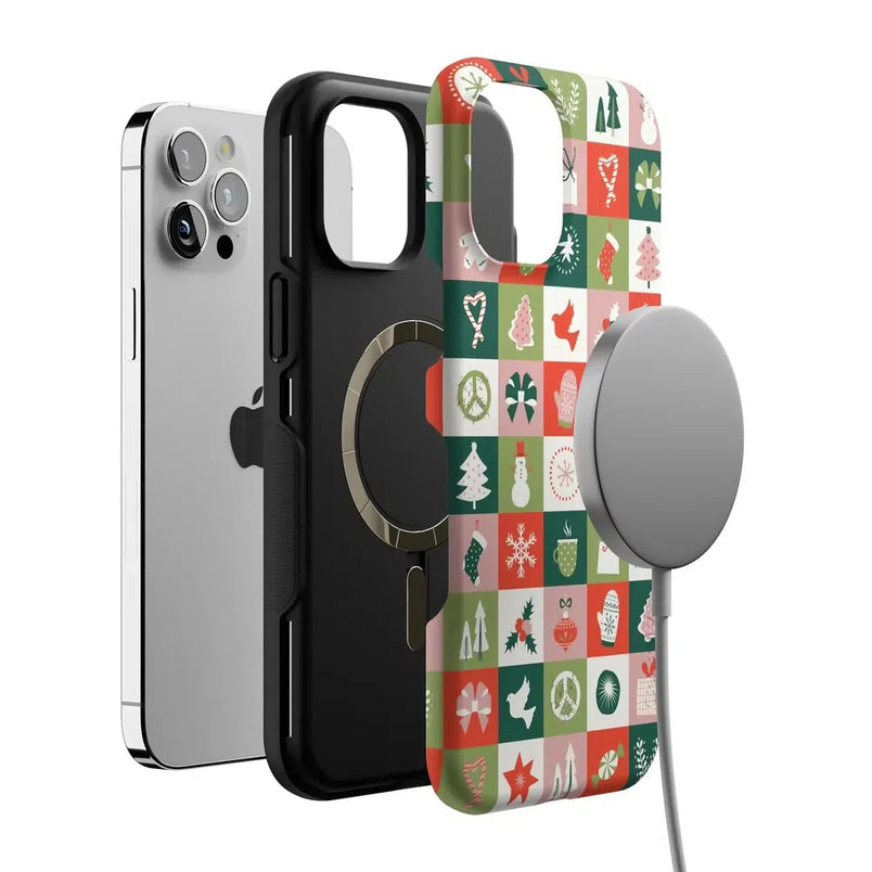 Holiday Square | Countdown to Christmas Case Phone Case Casetry 