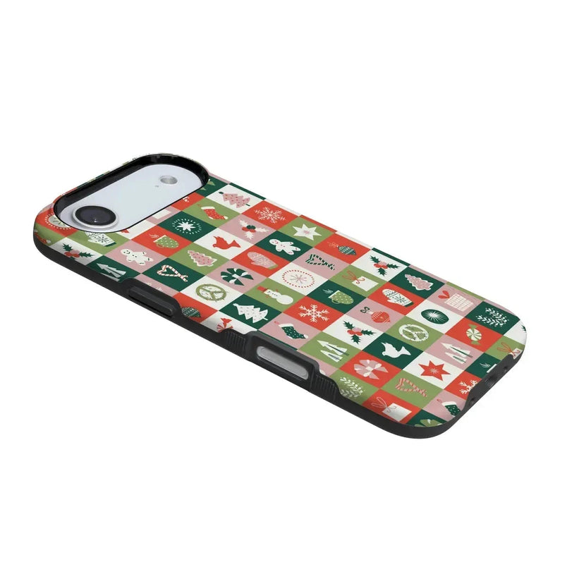 Holiday Square | Countdown to Christmas Case Phone Case Casetry 