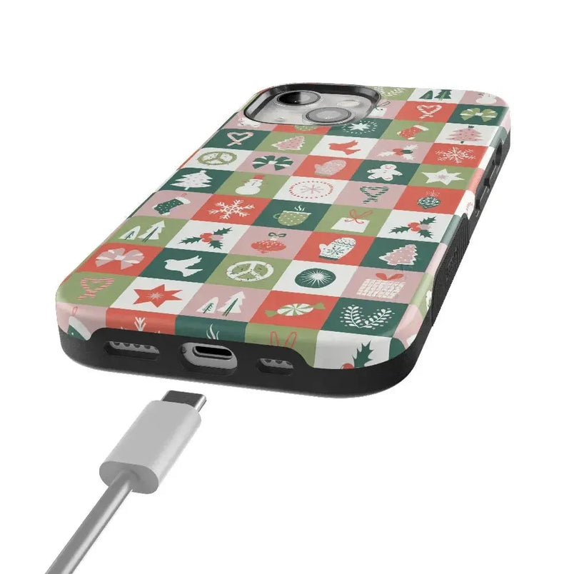 Holiday Square | Countdown to Christmas Case Phone Case Casetry 