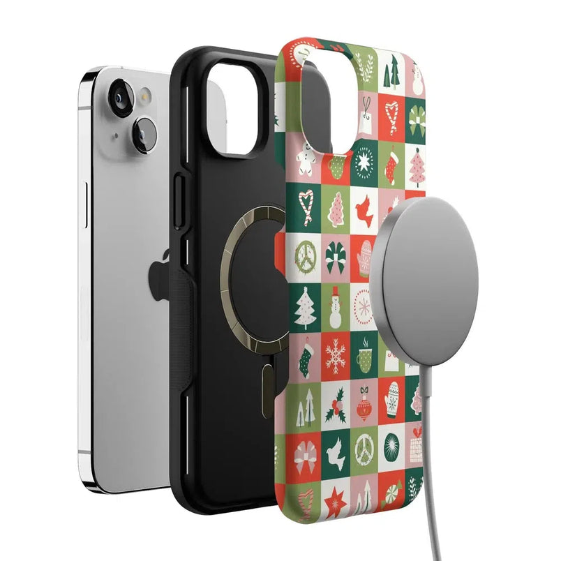 Holiday Square | Countdown to Christmas Case Phone Case Casetry 