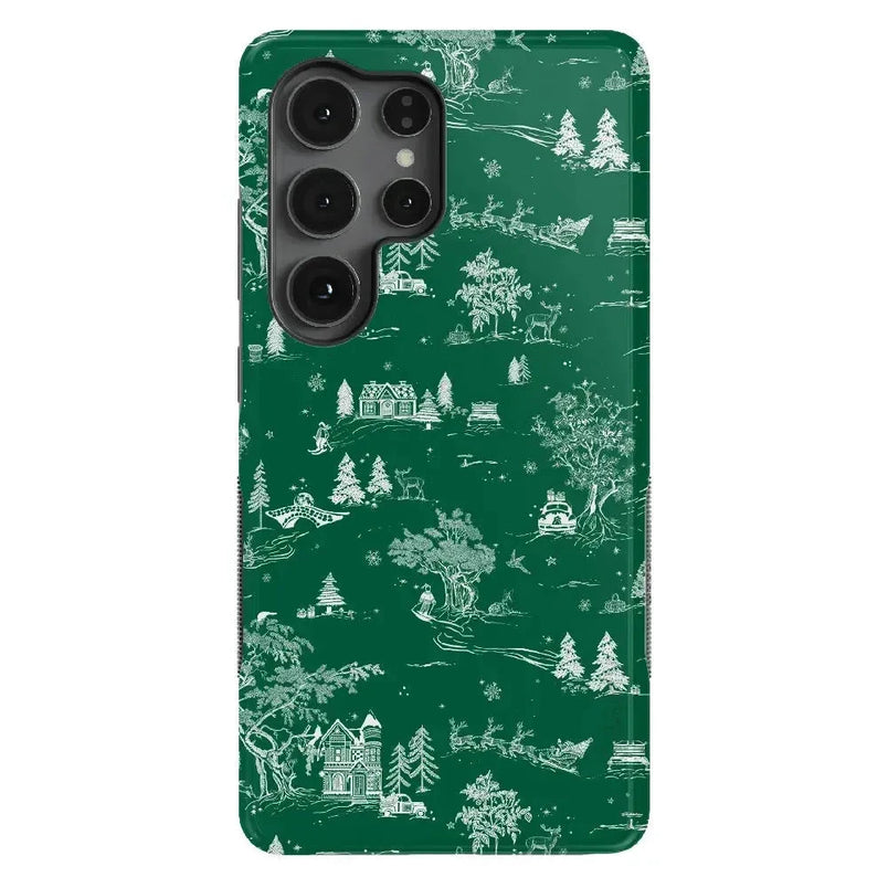 Home for the Holidays | Mountain Town Case Phone Case Casetry Bold Flex + MagSafe® Galaxy S25 Ultra 