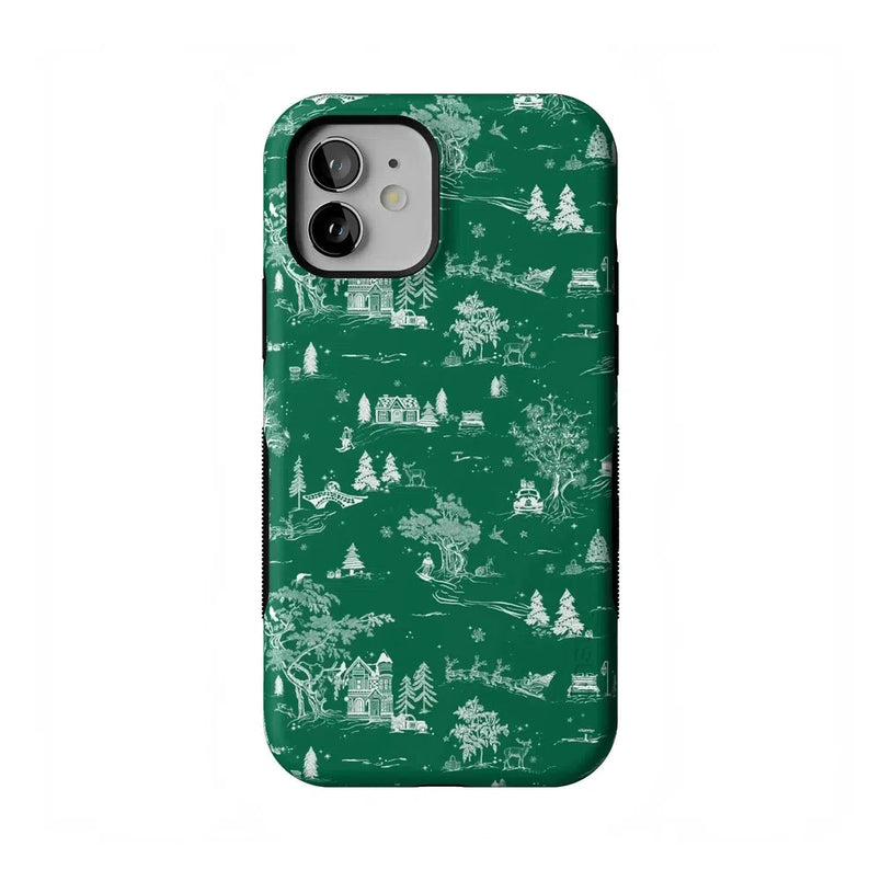 Home for the Holidays | Mountain Town Case Phone Case Casetry Bold Flex + MagSafe® iPhone 12