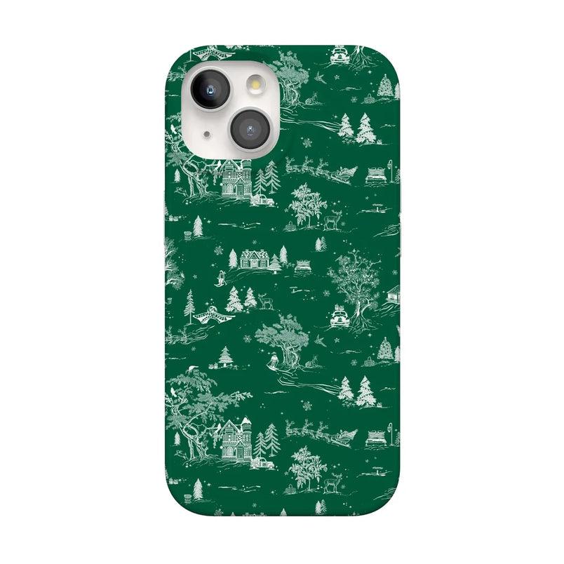 Home for the Holidays | Mountain Town Case Phone Case Casetry Classic + MagSafe® iPhone 15 