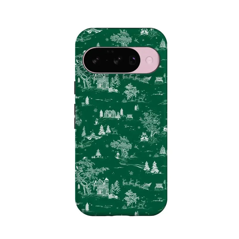 Home for the Holidays | Mountain Town Case Phone Case Casetry Essential + MagSafe® Google Pixel 10 