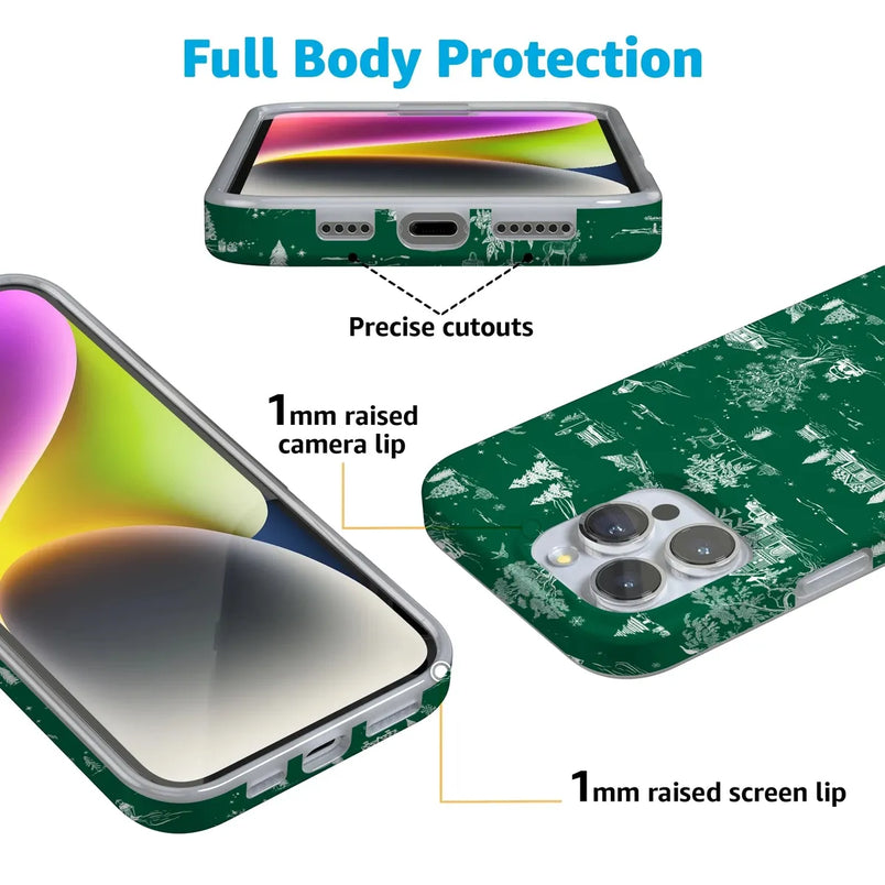 Home for the Holidays | Mountain Town Case Phone Case Casetry 