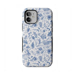 Hop & Bloom | Bunny Toile Case Phone Case Casetry Bold Flex + MagSafe® iPhone 12
