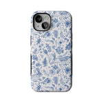Hop & Bloom | Bunny Toile Case Phone Case Casetry Bold Flex + MagSafe® iPhone 13